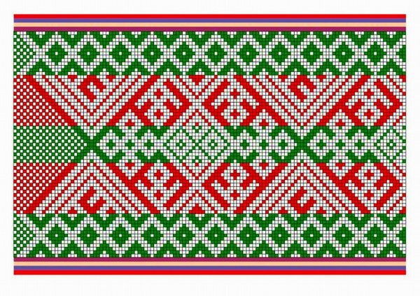 Белорусский национальный узор