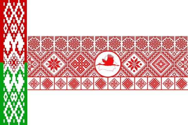 Орнамент на флаге Беларуси