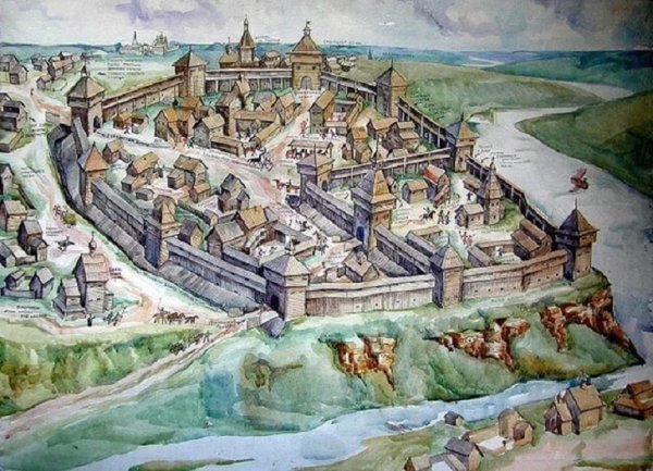 Город крепость Лебедянь