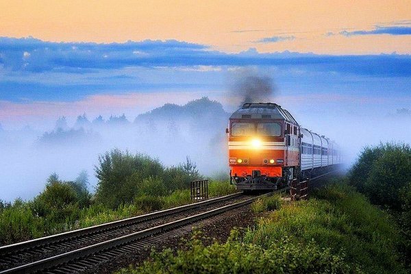 О поездах и железной дороге