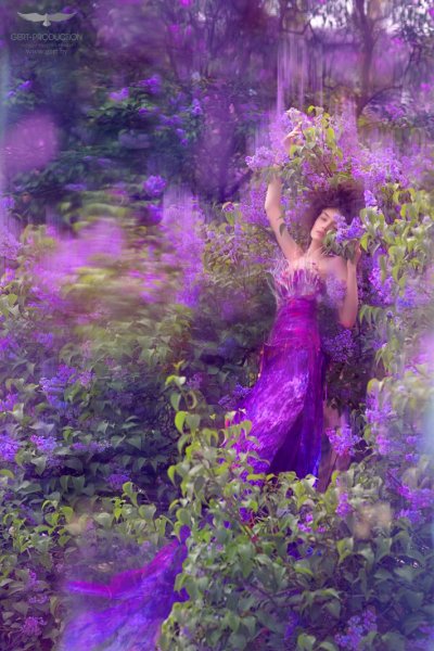 Рисунки детей фиолетовые феи