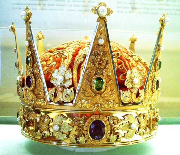 Корона датского короля Кристиана IV, 1595