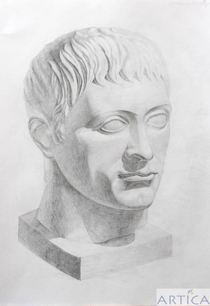 Аполлон Академический рисунок