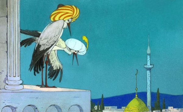 Гауф Вильгельм "Халиф-Аист"