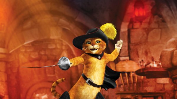 Кот в сапогах Дисней мультфильм