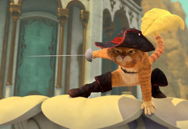 Кот в сапогах Дримворкс