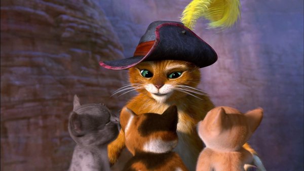 Кот в сапогах мультфильм 2011