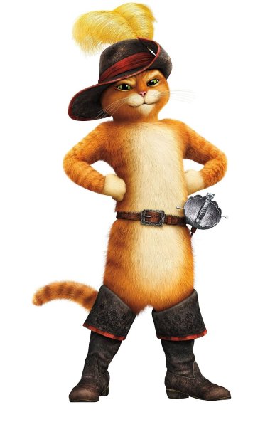 Кот в сапогах Шрек