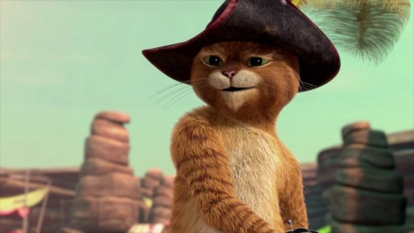 Приключения кота в сапогах мультсериал