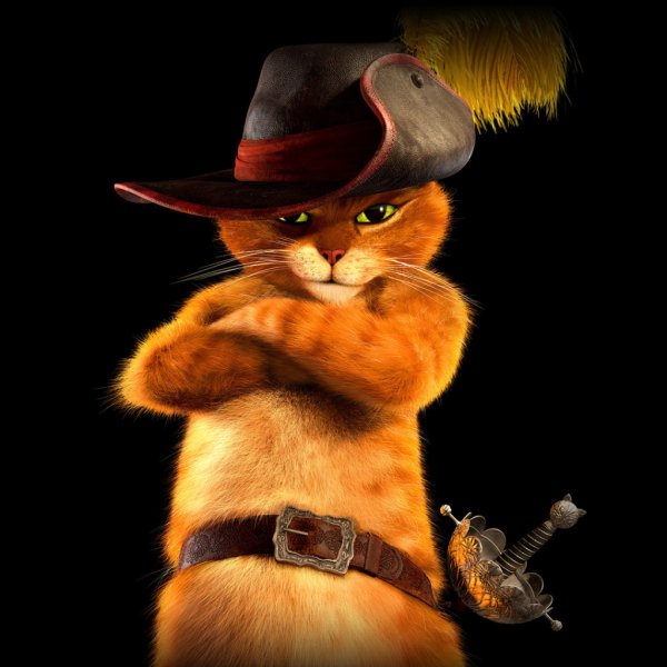 Кот в сапогах и мягколапка арт