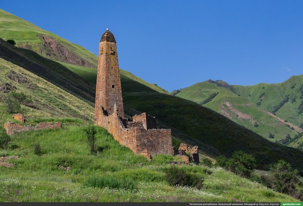 Башня Хачарой Чечня