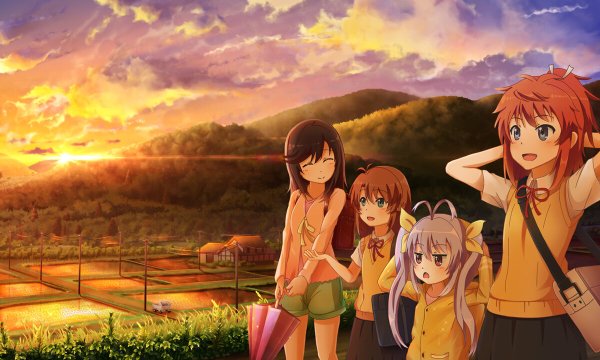 Деревенская глубинка non non Biyori