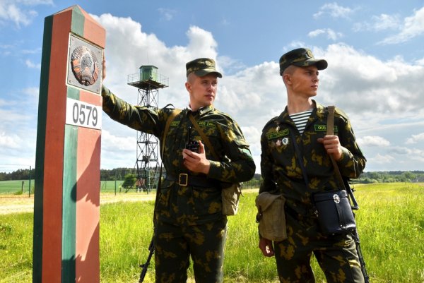 Литва граница пограничники