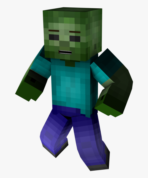Minecraft зомби