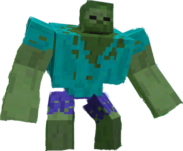 Minecraft зомби МУТАНТ