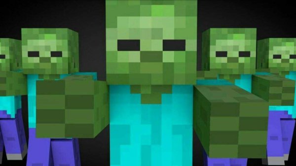 Minecraft зомби