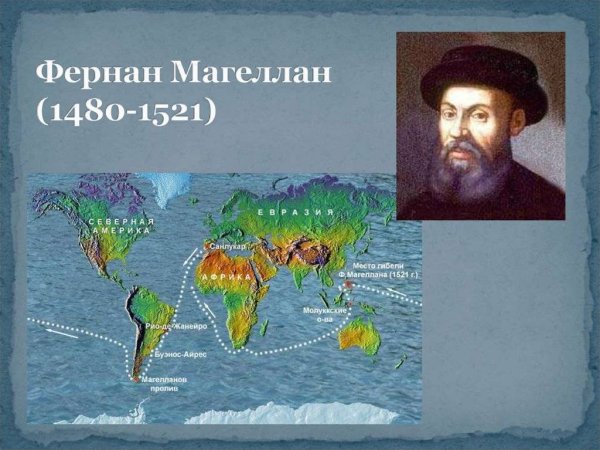 Фернан Магеллан 1521