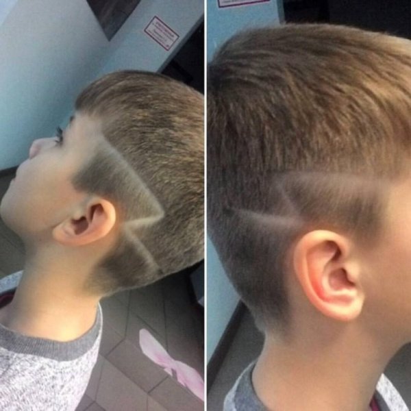 Детские стрижки с молнией