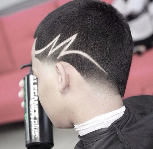 Стрижки для мальчиков с узорами