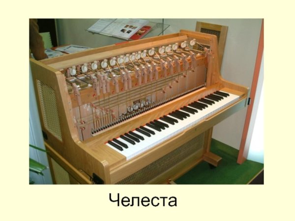 Челеста инструмент симфонического оркестра
