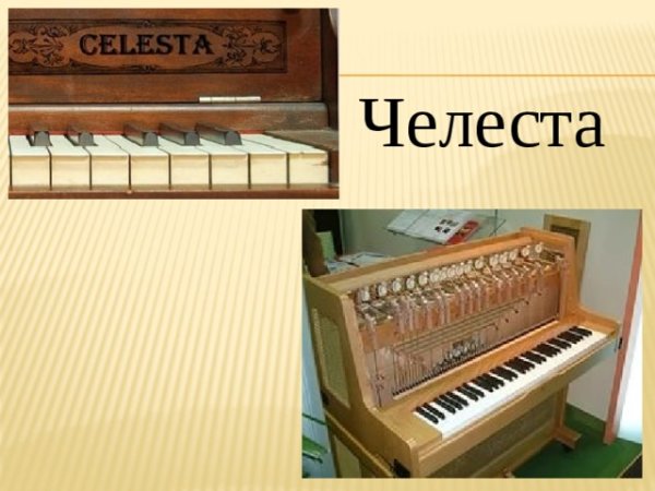 Челеста в симфоническом оркестре
