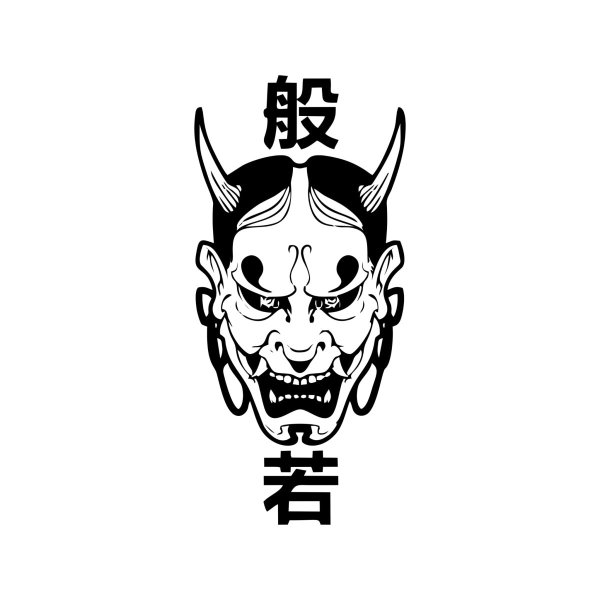 Hannya демон тату