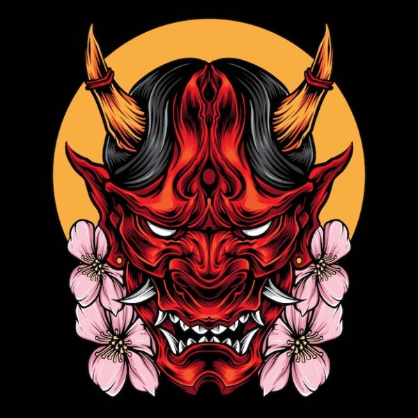 Hannya японский демон