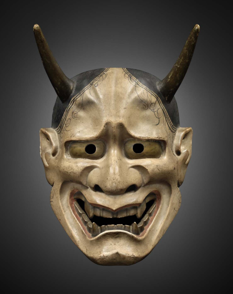 Маска Hannya демон