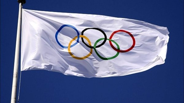Флаг олимпийского комитета РФ