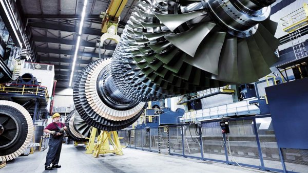 Газовая турбина Siemens