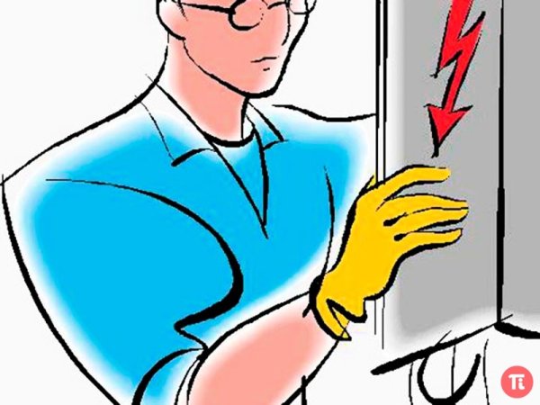 Рисунок электрика для детей