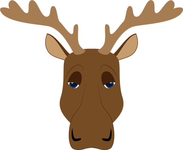 Маска оленя для детей