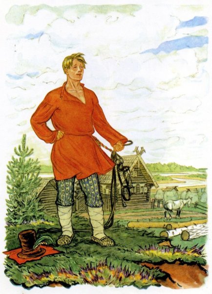 Ершов конек горбунок Милашевский