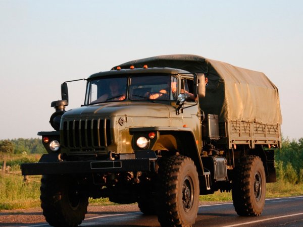 Урал 43206 военный