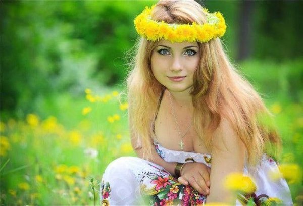 Красивые девушки славянки