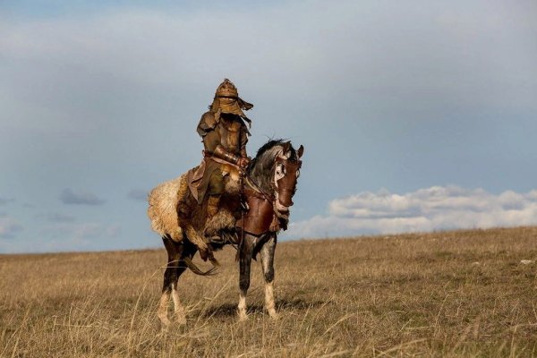 Монгольская степь кочевье