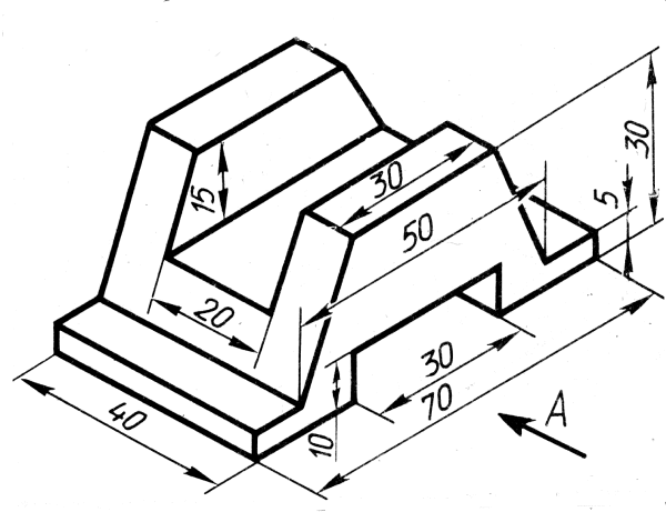 Аксонометрия диметрия