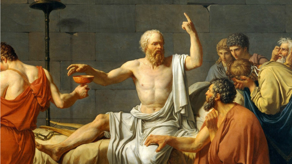 Смерть Сократа Жак Луи Давид 1787