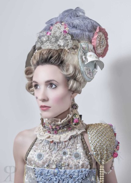 Мария-Антуанетта прически рококо