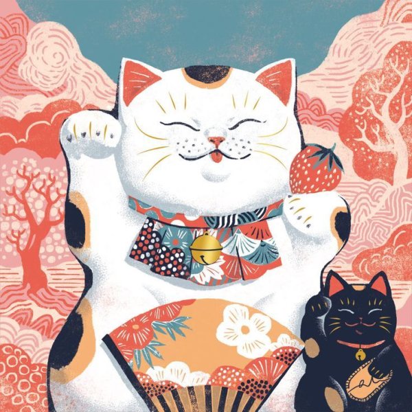 Maneki Neko арт