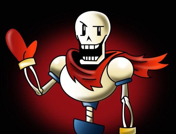 Undertale бой с папирусом