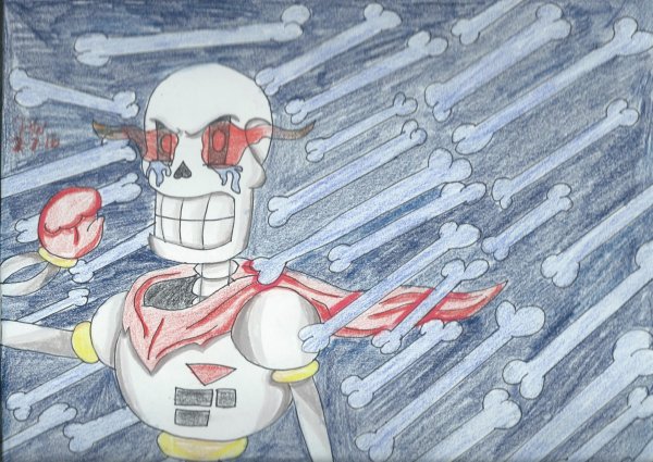 Undertale Papyrus Art