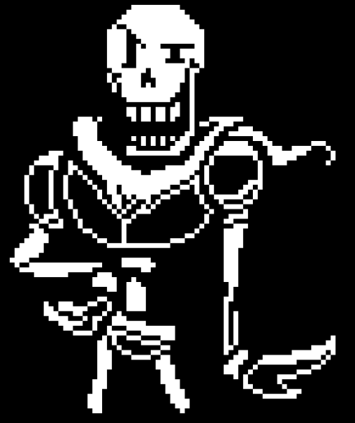 Undertale Papyrus Art