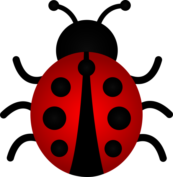 Божья коровка risunok