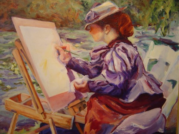 Картина «художник» (Автор Костенко Елена Михайловна)