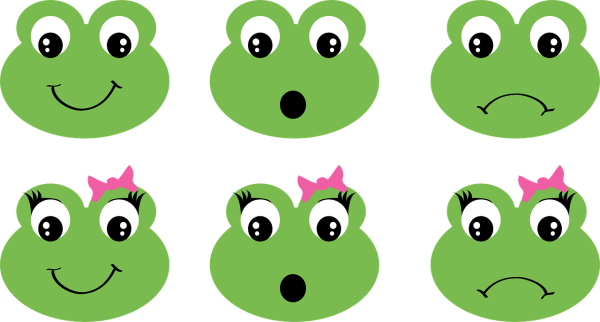 Лицо лягушки