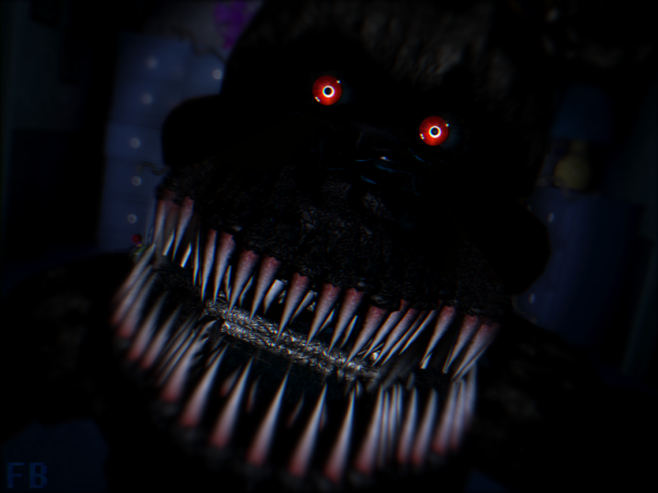 ФНАФ 4 Фредди кошмар