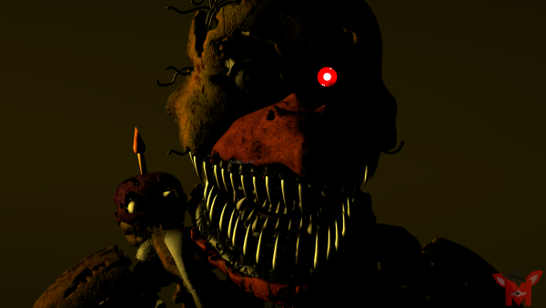 FNAF 4 кошмарный Фредди