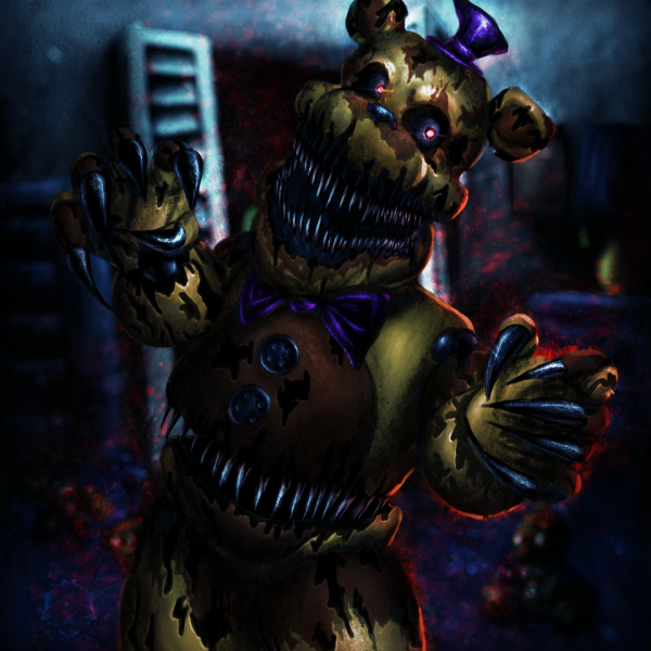 FNAF 4 Nightmare Fredbear