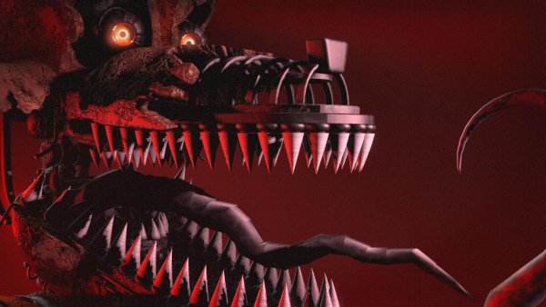 FNAF 4 кошмарный Фокси